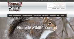 Desktop Screenshot of pinnaclewildlifecontrol.com